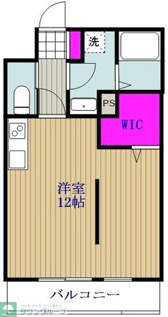 リーブルファイン奈良町IIの物件間取画像